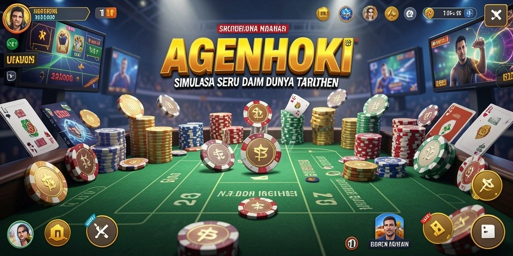 Tampilan gameplay AGENHOKI yang interaktif dan menantang.
