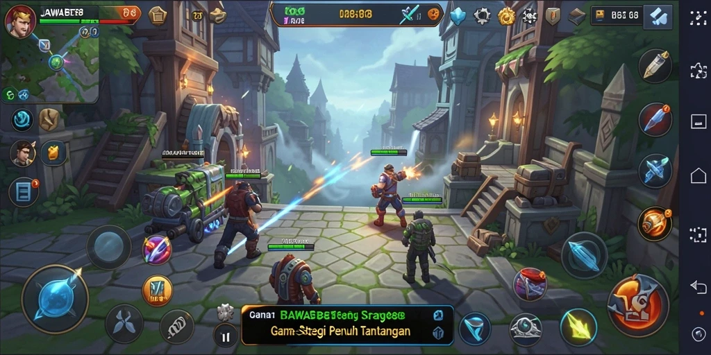 Screenshot gameplay JAWABET88 yang menunjukkan serunya bermain strategi.