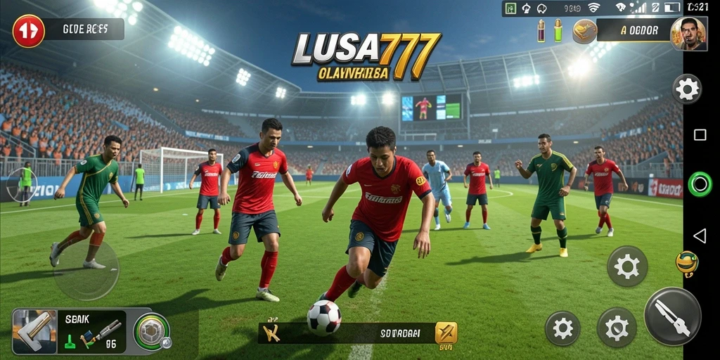 Screenshot LUSA777 yang menampilkan gameplay olahraga yang seru dan mendebarkan.
