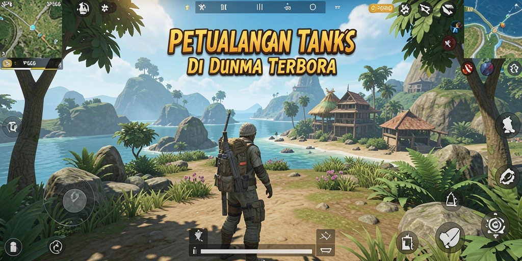 Gameplay menakjubkan di dunia terbuka SP666.