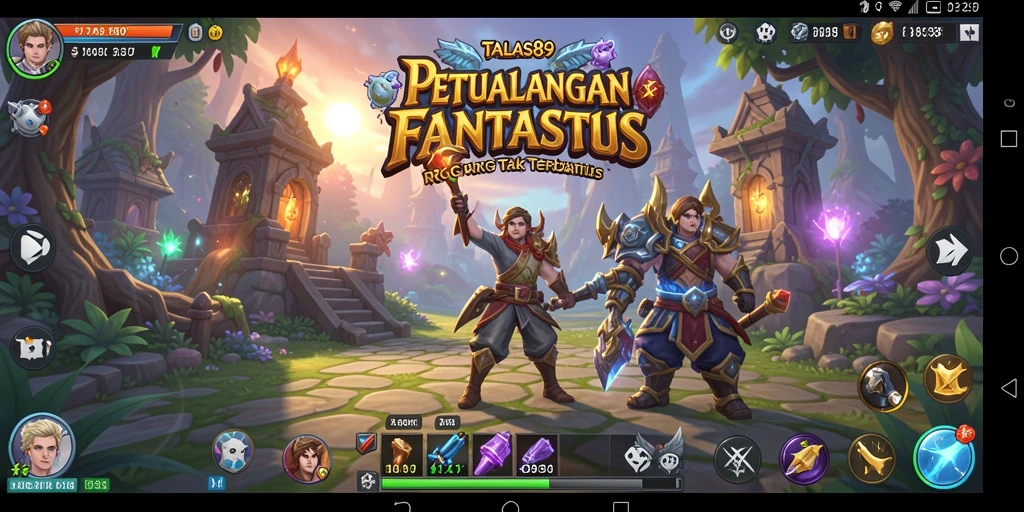 Gameplay seru dan menegangkan dalam dunia RPG TALAS89.